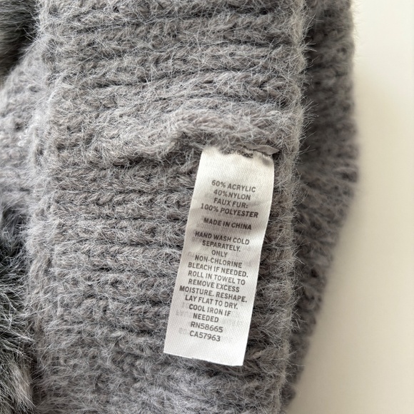 BP Gray Double Pom Pom Beanie - Picture 2 of 2